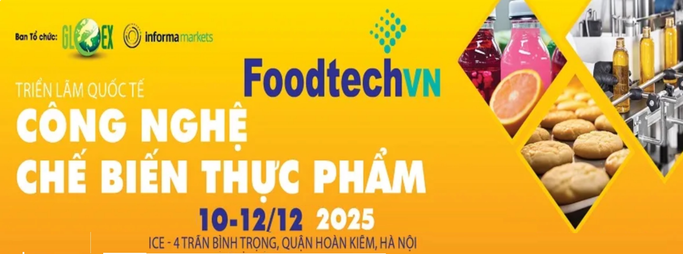 Triển lãm quốc tế công nghệ chế biến thực phẩm Việt Nam